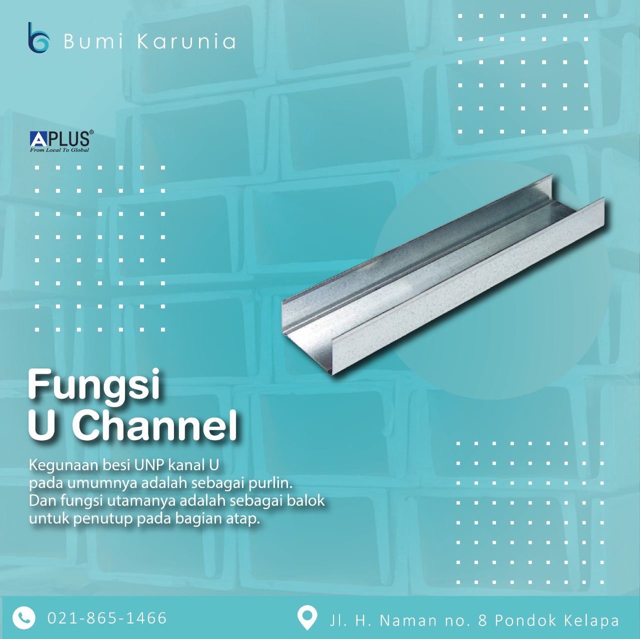 Fungsi U Channel